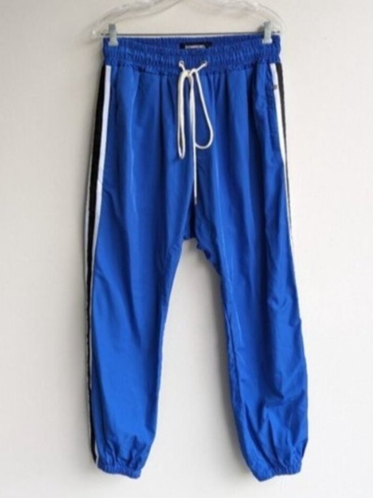 Domrebel Relaxed Track Pants/Joggers - Blue — image 5 of 8